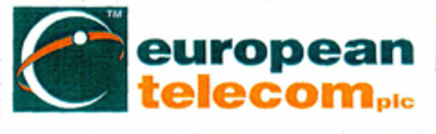 european telecom plc Logo (EUIPO, 02.01.1998)