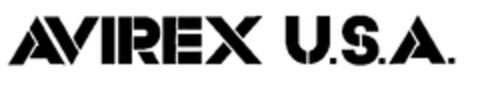 AVIREX U.S.A. Logo (EUIPO, 21.01.1998)