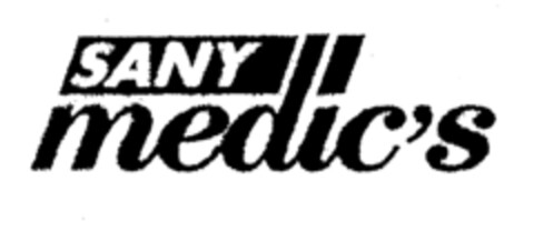 SANY medic's Logo (EUIPO, 06/23/2000)