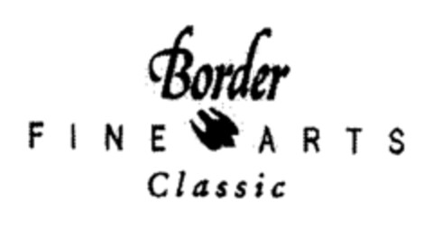 Border FINE ARTS Classic Logo (EUIPO, 14.07.2000)