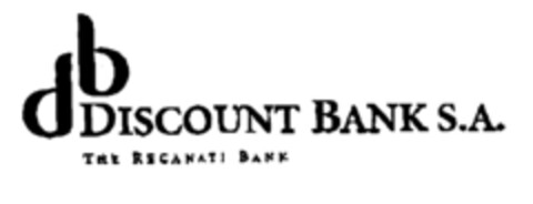 db DISCOUNT BANK S.A. THE RECANATI BANK Logo (EUIPO, 10.08.2000)