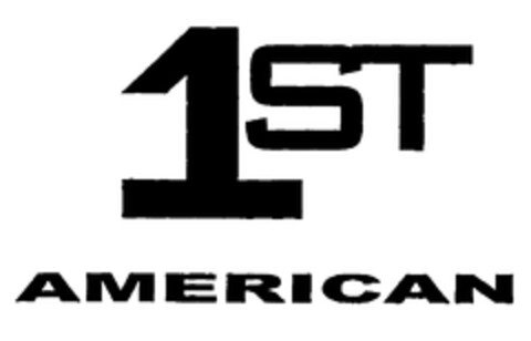 1st AMERICAN Logo (EUIPO, 05.02.2001)