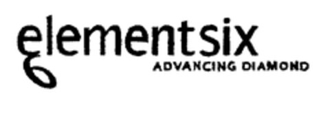 elementsix ADVANCING DIAMOND Logo (EUIPO, 10/18/2002)