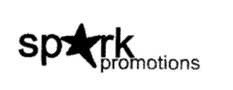 spark promotions Logo (EUIPO, 08/06/2003)