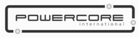 POWERCORE international Logo (EUIPO, 09/15/2006)