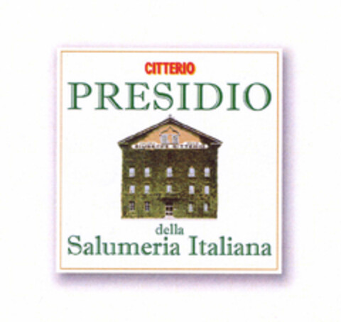 CITTERIO PRESIDIO della Salumeria Italiana Logo (EUIPO, 26.03.2007)