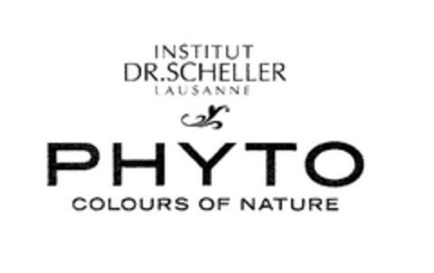 INSTITUT DR. SCHELLER LAUSANNE PHYTO COLOURS OF NATURE Logo (EUIPO, 15.08.2007)