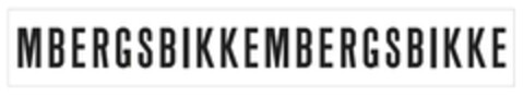 MBERGSBIKKEMBERGSBIKKE Logo (EUIPO, 21.09.2007)