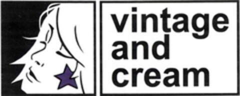 vintage and cream Logo (EUIPO, 06.08.2009)