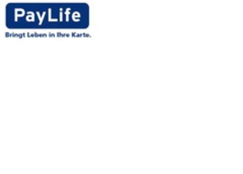 PayLife Bringt Leben in Ihre Karte. Logo (EUIPO, 01.07.2010)