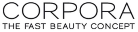 CORPORA THE FAST BEAUTY CONCEPT Logo (EUIPO, 08/04/2010)