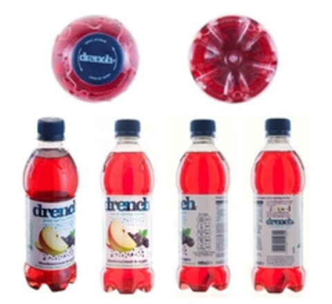 drench juicy spring water blackcurrant & apple Logo (EUIPO, 06/25/2014)