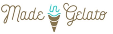 Made in Gelato Logo (EUIPO, 05/31/2018)