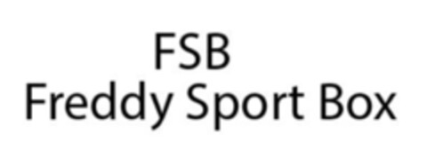 FSB FREDDY SPORT BOX Logo (EUIPO, 07/31/2018)