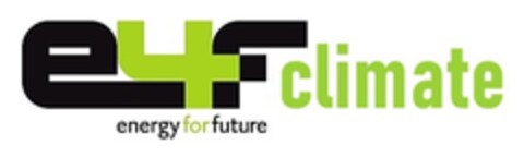 e4f climate energyforfuture Logo (EUIPO, 31.07.2020)