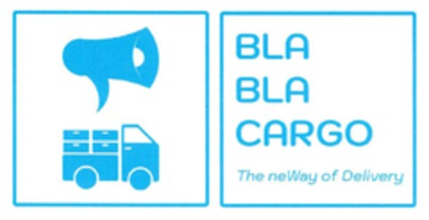 BLA BLA CARGO The neWay of Delivery Logo (EUIPO, 10.11.2020)