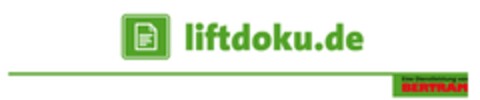 liftdoku.de Eine Dienstleistung von Bertram Logo (EUIPO, 18.02.2022)