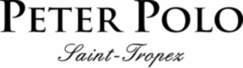 Peter Polo Saint-Tropez Logo (EUIPO, 03/01/2022)