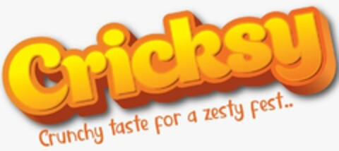 Cricksy Crunchy taste for a zesty fest .. Logo (EUIPO, 09.02.2023)