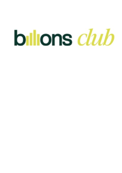 billions club Logo (EUIPO, 04.05.2023)