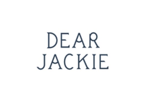 DEAR JACKIE Logo (EUIPO, 10/25/2023)