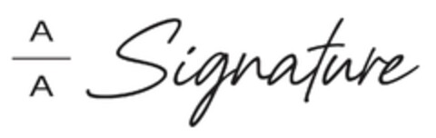 A A Signature Logo (EUIPO, 12/05/2024)