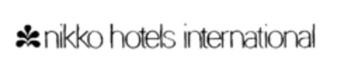 nikko hotels international Logo (EUIPO, 01.04.1996)