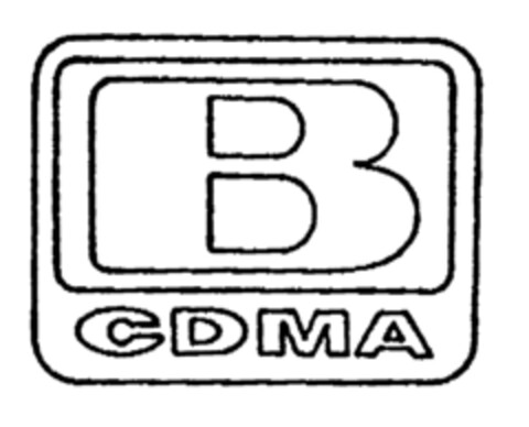 B CDMA Logo (EUIPO, 17.01.1997)