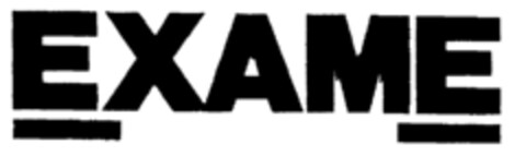 EXAME Logo (EUIPO, 27.03.1998)