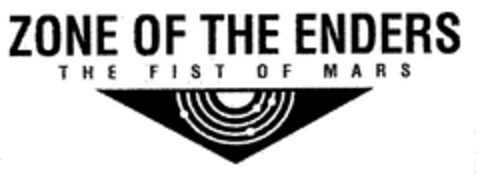 ZONE OF THE ENDERS THE FIST OF MARS Logo (EUIPO, 02/11/2002)