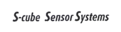 S-cube Sensor Systems Logo (EUIPO, 09/03/2004)