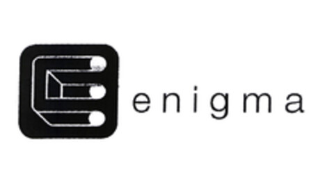 E enigma Logo (EUIPO, 08.04.2005)