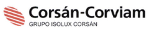 Corsán-Corviam GRUPO ISOLUX CORSÁN Logo (EUIPO, 09/26/2005)