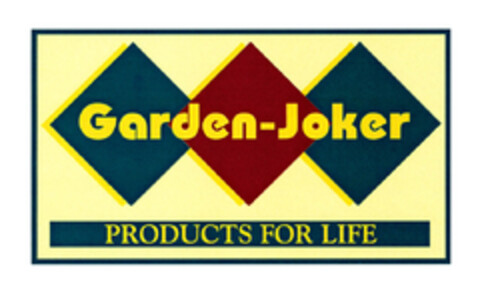 Garden-Joker PRODUCTS FOR LIFE Logo (EUIPO, 03/01/2007)