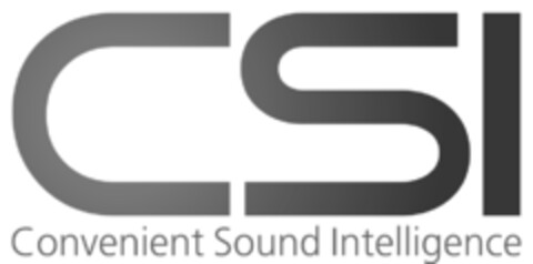 CSI Convenient Sound Intelligence Logo (EUIPO, 24.06.2008)