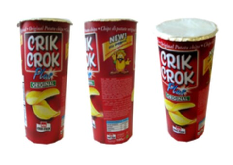 CRIK CROK PLUS ICA ORIGINAL Logo (EUIPO, 07/17/2009)