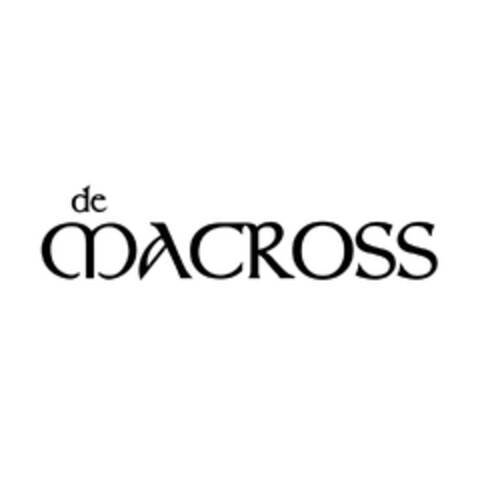 DE MACROSS Logo (EUIPO, 25.11.2010)