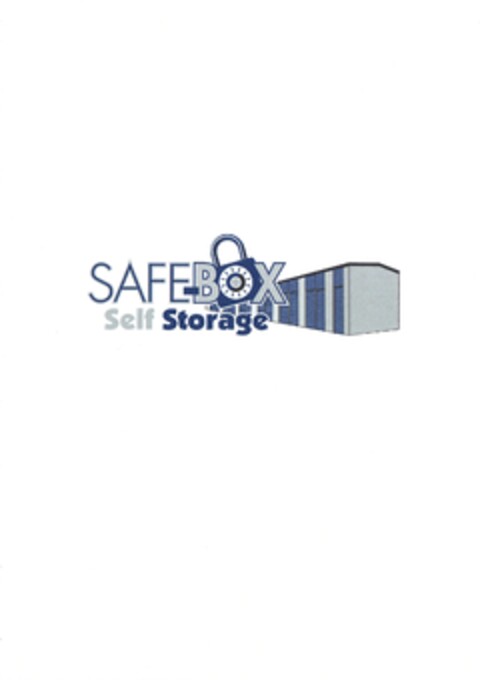 SAFE-BOX Self Storage Logo (EUIPO, 04/18/2012)