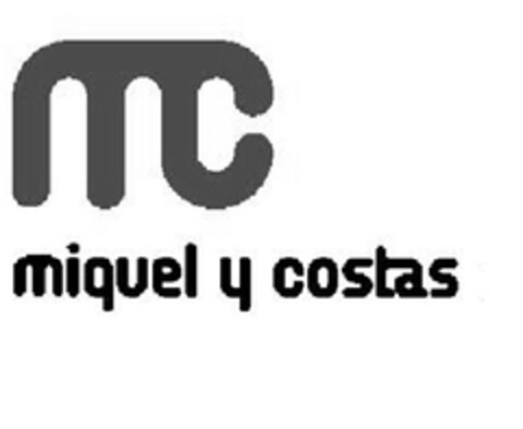 MC MIQUEL Y COSTAS Logo (EUIPO, 27.06.2012)