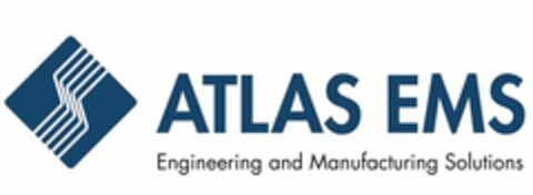 ATLAS EMS Engineering and Manufacturing Solutions Logo (EUIPO, 03/27/2014)