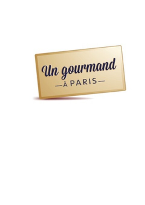 UN GOURMAND A PARIS Logo (EUIPO, 16.01.2015)