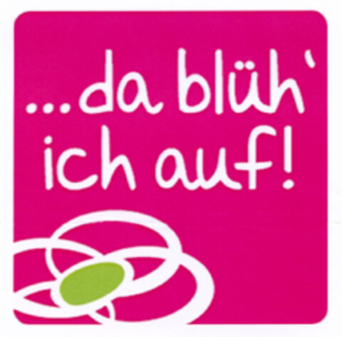 ...da blüh' ich auf! Logo (EUIPO, 05/03/2017)