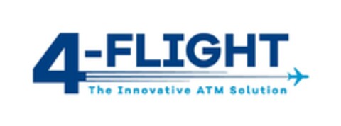 4-FLIGHT The Innovative ATM Solution Logo (EUIPO, 28.06.2017)