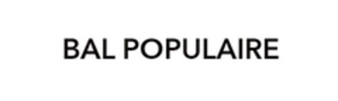 BAL POPULAIRE Logo (EUIPO, 16.01.2018)