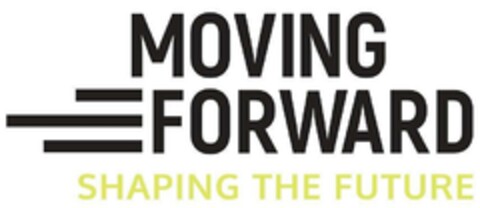 MOVING FORWARD SHAPING THE FUTURE Logo (EUIPO, 14.11.2018)