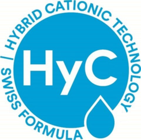 HYBRID CATIONIC TECHNOLOGY SWISS FORMULA HyC Logo (EUIPO, 23.01.2019)