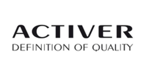 ACTIVER definition of quality Logo (EUIPO, 06/26/2019)