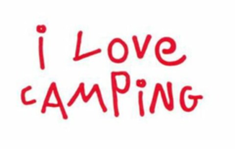 I LOVE CAMPING Logo (EUIPO, 27.06.2019)