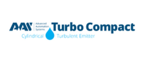 AAS Advanced Automation Systems Turbo Compact Cylindrical Turbulent Emitter Logo (EUIPO, 12/23/2019)