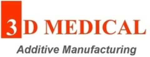 3D MEDICAL Additive Manufacturing Logo (EUIPO, 09.01.2020)